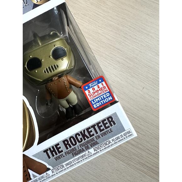 Funko Pop Disney Flying Rocketeer FunKon 2021 Exclusive - NEW - Picture 2 of 6